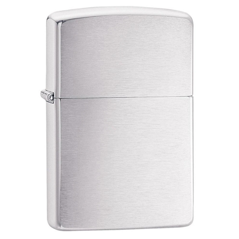 Mechero Zippo Chrome Brushed original | Comprar online