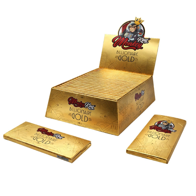 PAPEL DE LIAR MONKEY KING BILLIONAIRE GOLD XL | BengalaSpain