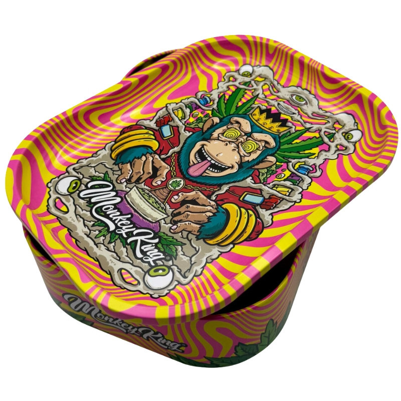 BANDEJA CON CAJA ALIEN MONKEY KING