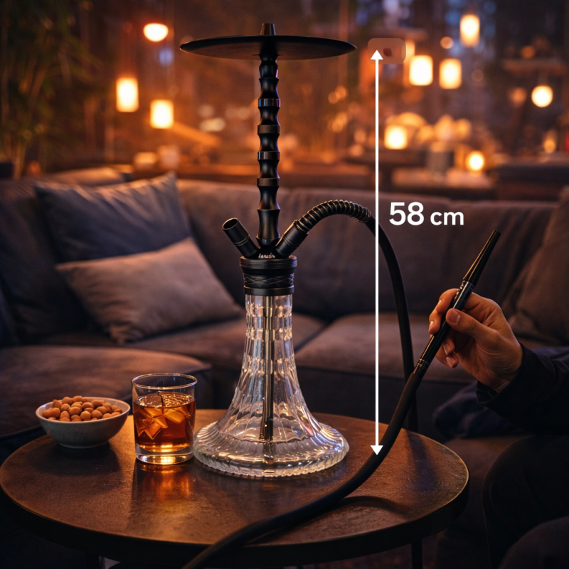 Cachimba Aladin Alux M6 58 cm | Bengala Spain
