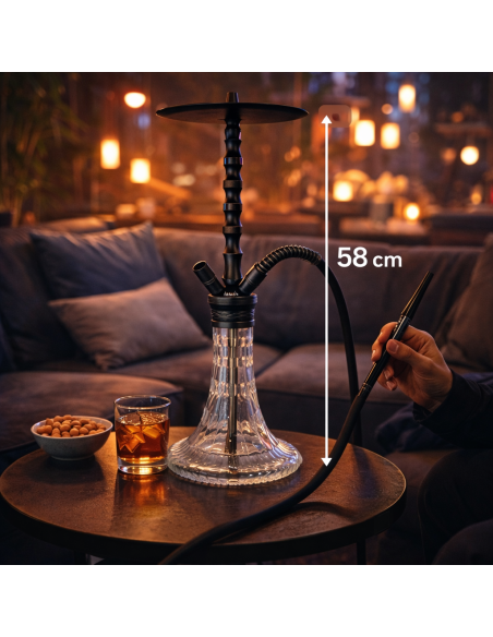 Cachimba Aladin Alux M6 58 cm | Bengala Spain