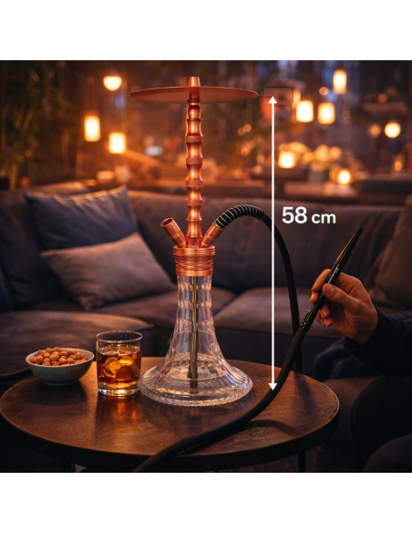 Cachimba Aladin Alux M6 58 cm | Bengala Spain