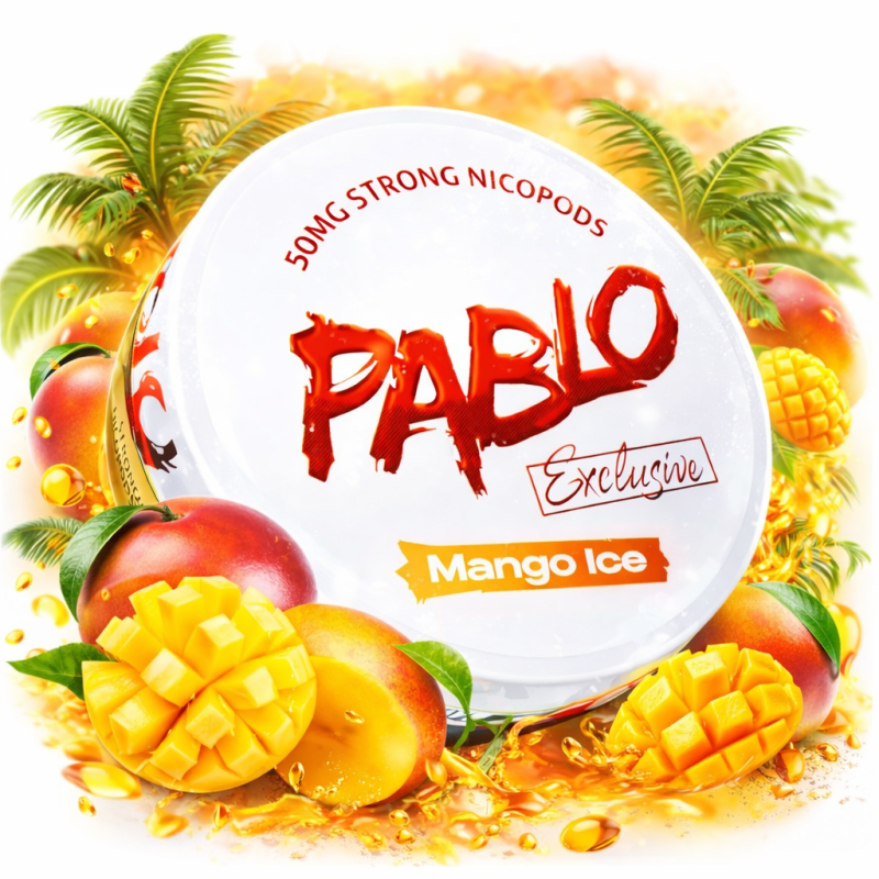 BOLSITA DE NICOTINA PABLO - MANGO ICE | Bengala Spain