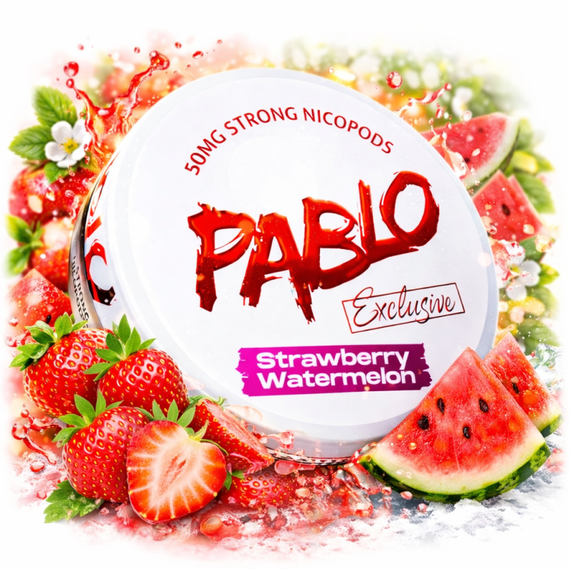 BOLSITA DE NICOTINA PABLO - STRAWBERRY WATERMELON | BENGALASPAIN