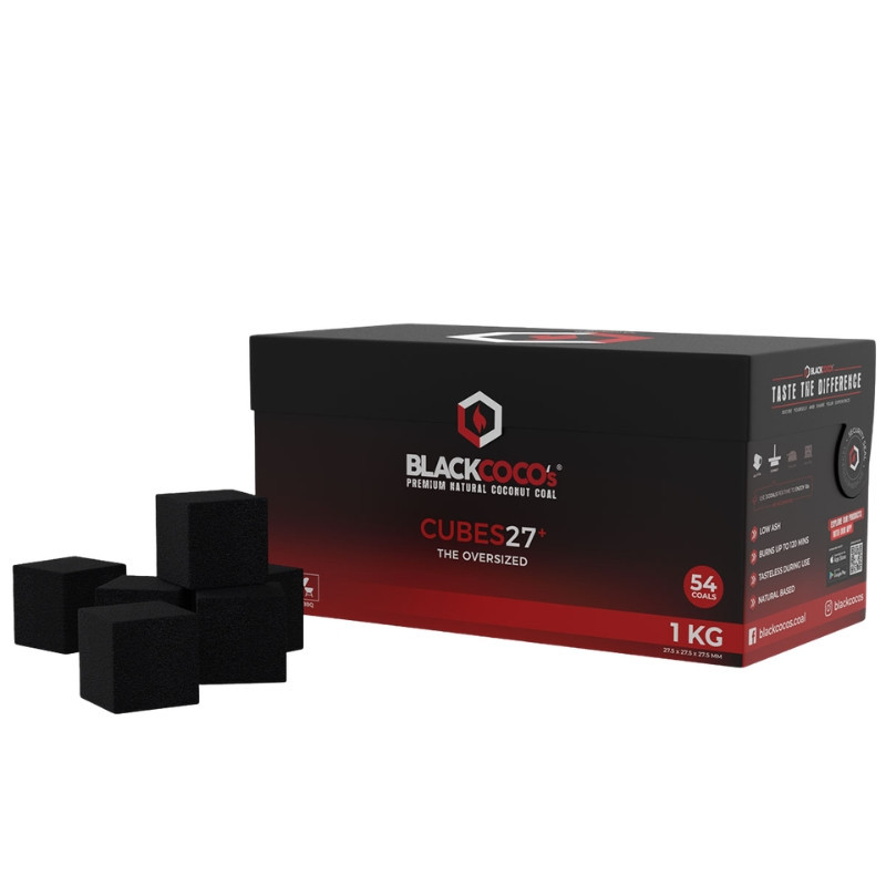 CARBÓN NATURAL BLACK COCO 27MM | BENGALA SPAIN