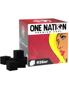 CARBÓN NATURAL ONE NATION PREMIUM 1KG 26MM