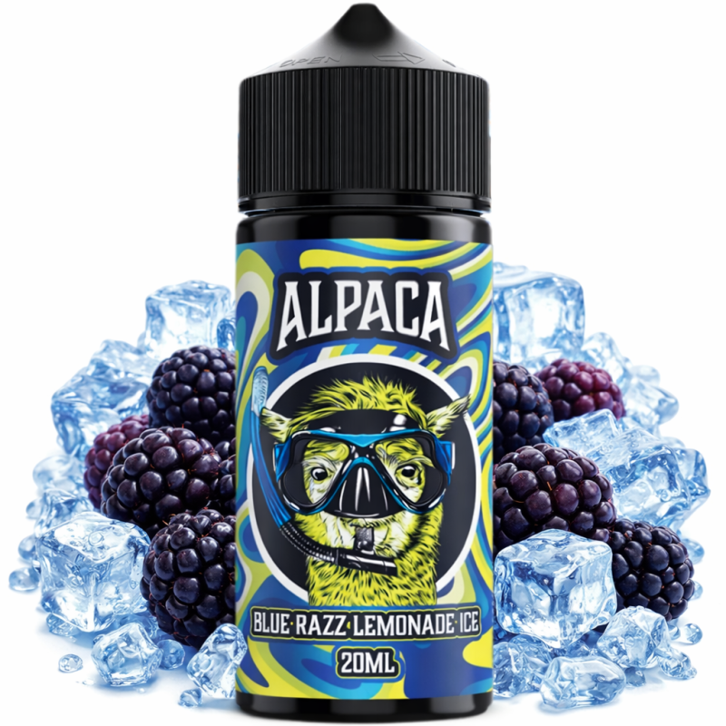 Alpaca Blue Razz Lemonade Longfill 20ml | Aroma Frutal Helado