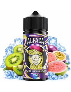 Alpaca Kiwi Passion Guava Ice Longfill 20ml | Aroma Frutal, Dulce y Helado