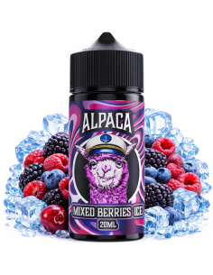 Alpaca Mixed Berries Ice Longfill 20ml | Aroma Frutal Helado