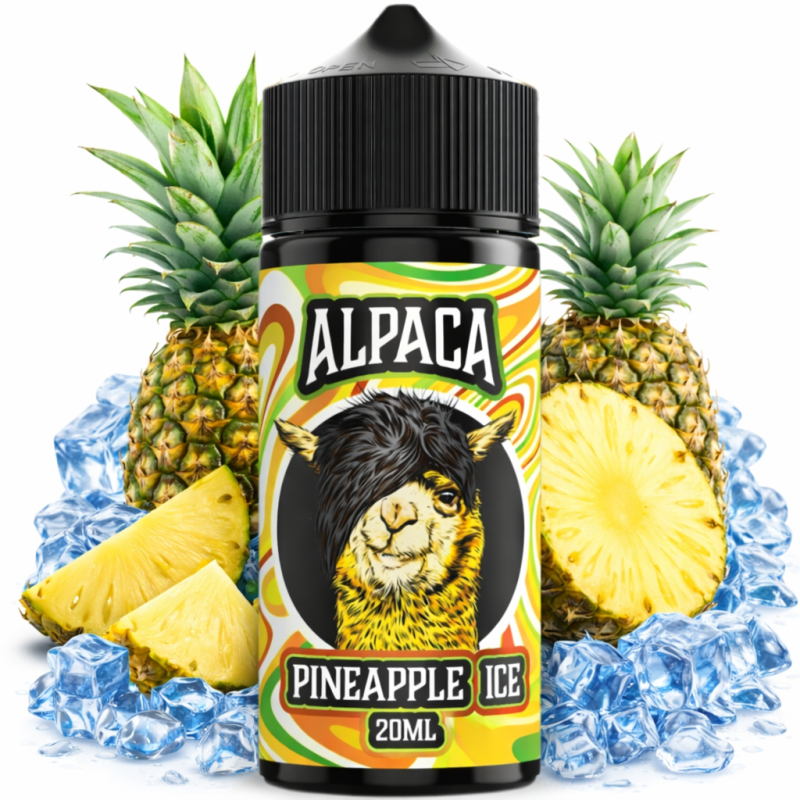 Alpaca Pineapple Ice Longfill 20ml | Aroma Frutal Helado