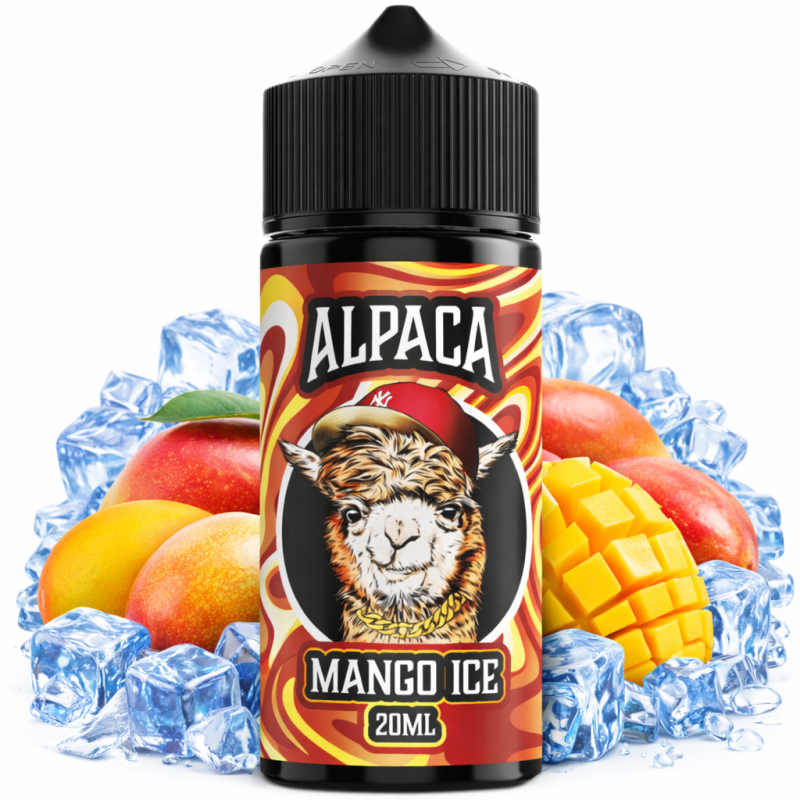 Alpaca Mango Ice Longfill 20ml | Aroma Frutal Helado
