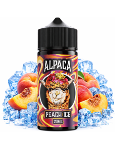 Alpaca Peach Ice Longfill 20ml | Aroma Frutal Helado