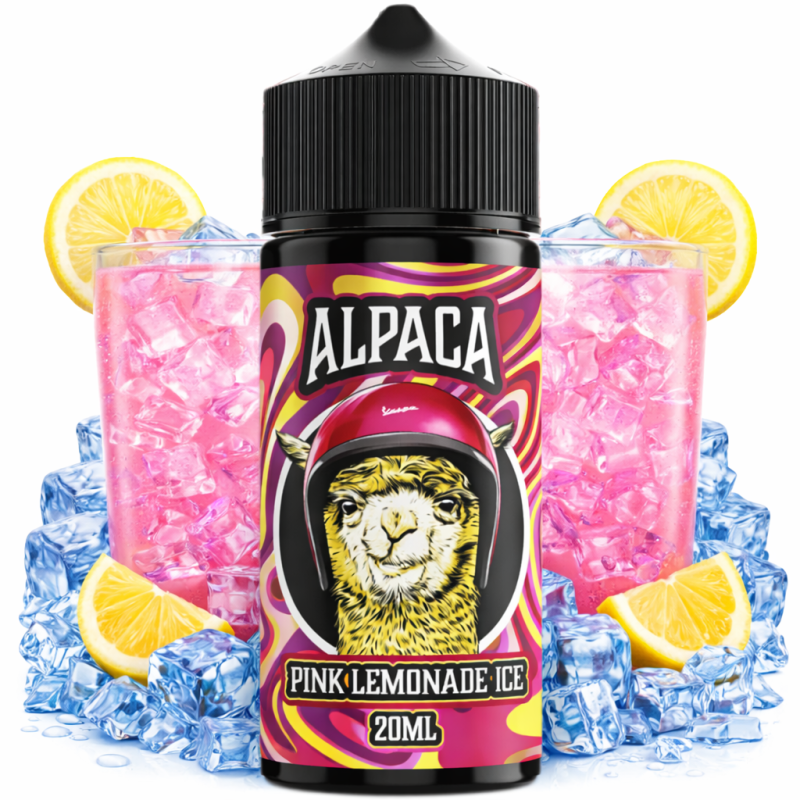 Alpaca Pink Lemonade Longfill 20ml | Aroma Frutal Helado
