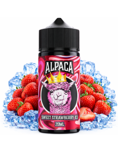 Alpaca Sweet Strawberry Ice Longfill 20ml | Aroma Frutal Helado