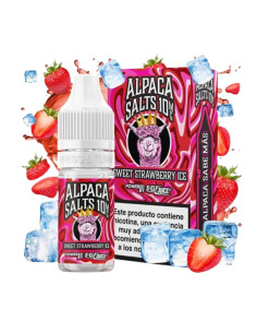 Sweet Strawberry Ice Alpaca Salts 10ml | Sales de Nicotina Fresa