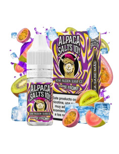 Kiwi Passion Guava Ice Alpaca Salts 10ml | Sales de Nicotina Kiwi, Fruta de la Passión y Guava