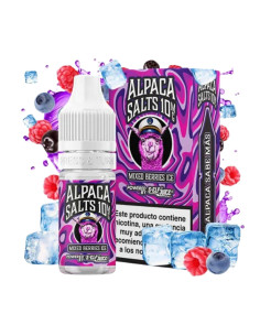 Mixed Berries Ice Alpaca Salts 10ml | Sales de Nicotina Frutas del Bosque