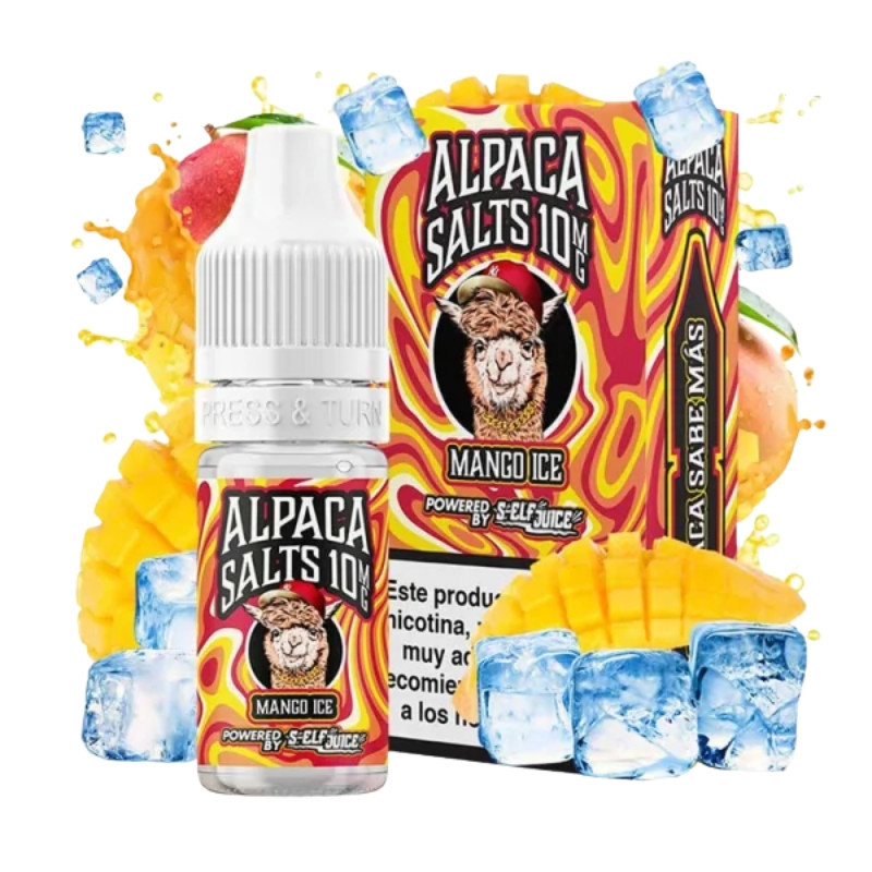 Mango Ice Alpaca Salts 10ml | Sales de Nicotina Mango