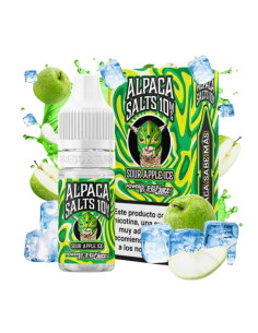 Sour Apple Ice Alpaca Salts 10ml | Sales de Nicotina Manzana