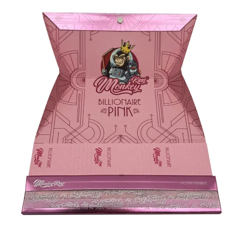 Papel Monkey King Pink | King Size KS