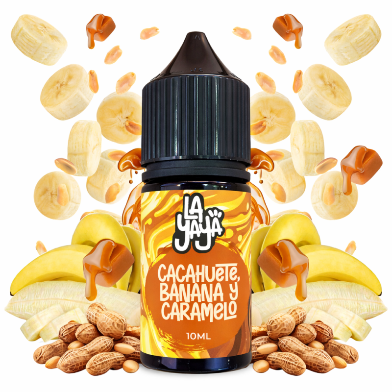 MINI AROMA LA YAYA CACAHUETE, BANANA Y CARAMELO