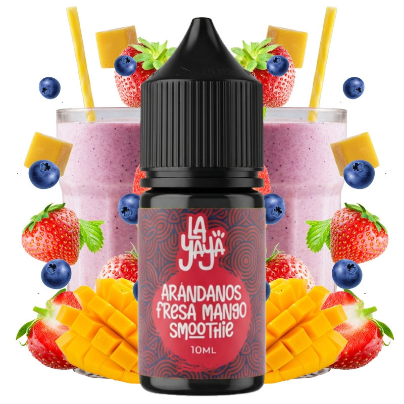 Mini Aroma La Yaya 30ml Smoothie Arándanos Fresa Mango | Bengala Spain