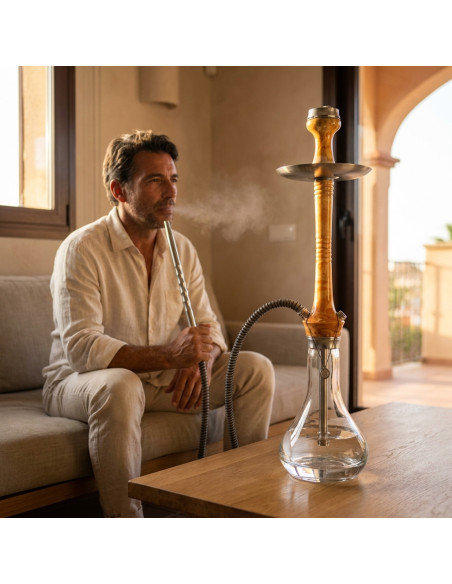 Cachimba Medusa Xia | Resina, Acero Inoxidable y Aluminio