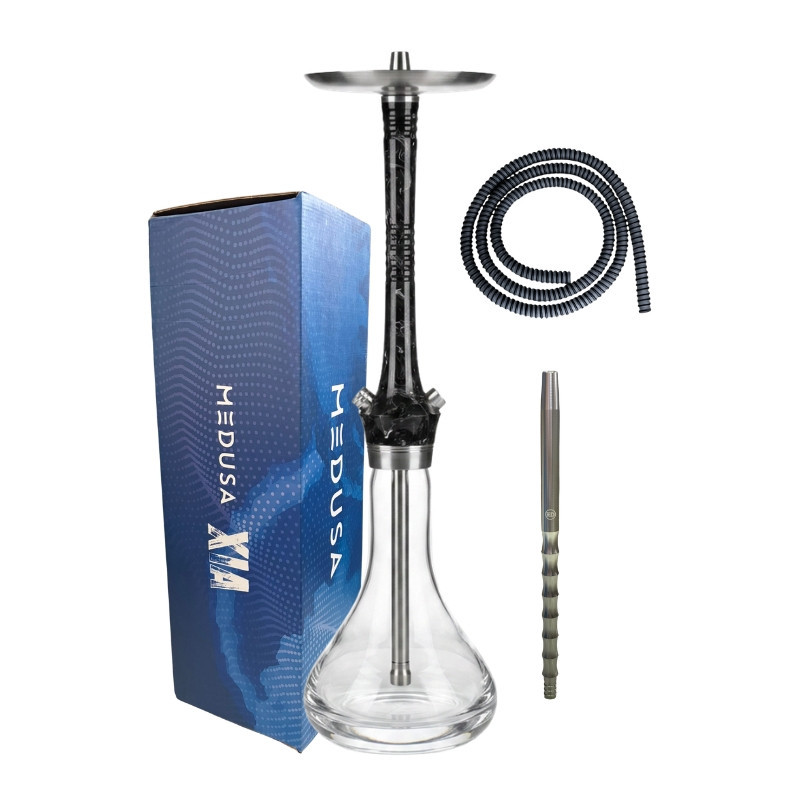 Cachimba Medusa Xia | Resina, Acero Inoxidable y Aluminio