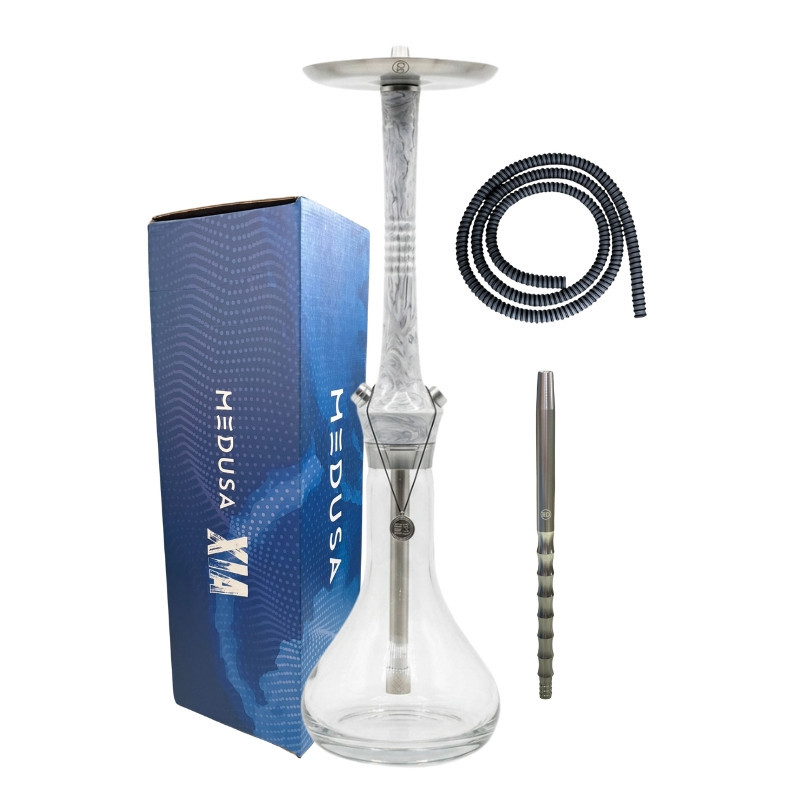 Cachimba Medusa Xia | Resina, Acero Inoxidable y Aluminio