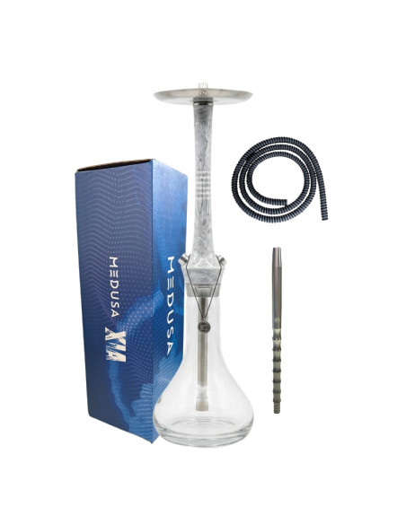 Cachimba Medusa Xia | Resina, Acero Inoxidable y Aluminio