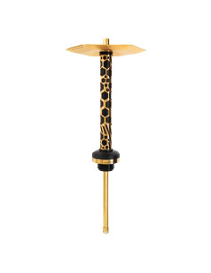 Cachimba Embery Mono H 4.0 Supreme Gold 590mm | Acero Inoxidable Gold 2