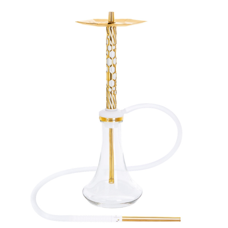 Cachimba Embery Mono H 4.0 Supreme Gold 590mm | Acero Inoxidable Gold