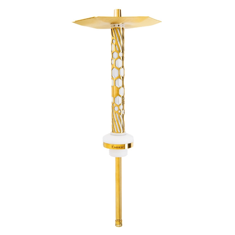 Cachimba Embery Mono H 4.0 Supreme Gold 590mm | Acero Inoxidable Gold