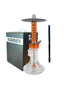 Cachimba Zar Ramsey Acero Inoxidable | Purga Horizontal Premium 2