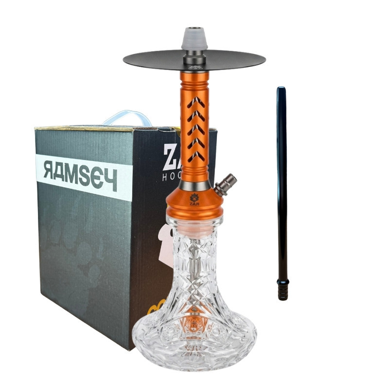 Cachimba Zar Ramsey Acero Inoxidable | Purga Horizontal Premium