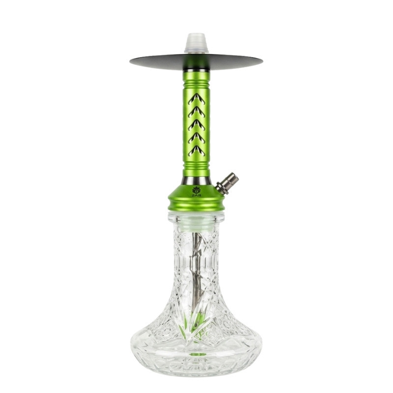 Cachimba Zar Ramsey Acero Inoxidable | Purga Horizontal Premium