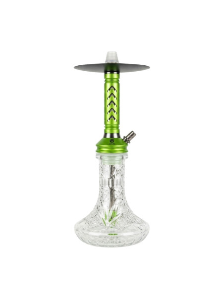 Cachimba Zar Ramsey Acero Inoxidable | Purga Horizontal Premium