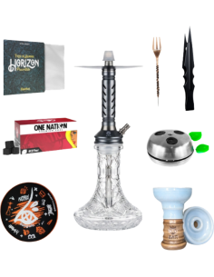 Pack Cachimba Zar Ramsey con Accesorios | Completo