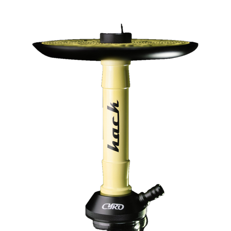 Cachimba Cyro Hack: 48 cm, acero inoxidable | Bengala Spain