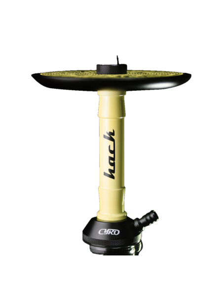 Cachimba Cyro Hack: 48 cm, acero inoxidable | Bengala Spain