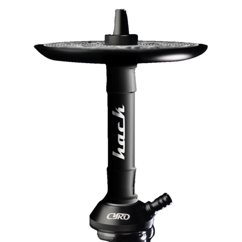 Cachimba Cyro Hack: 48 cm, acero inoxidable | Bengala Spain