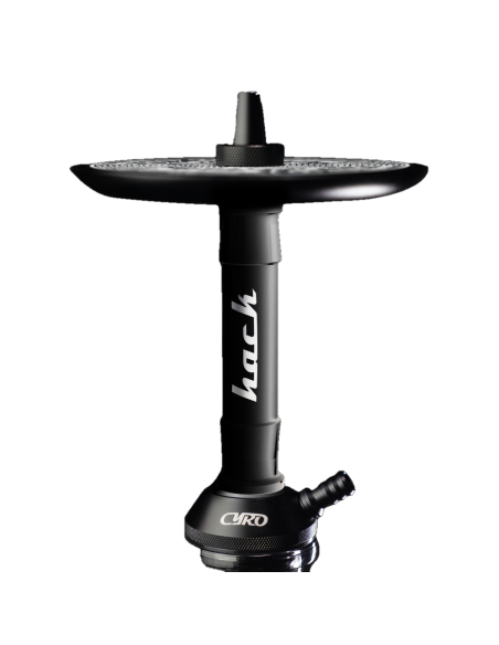 Cachimba Cyro Hack: 48 cm, acero inoxidable | Bengala Spain