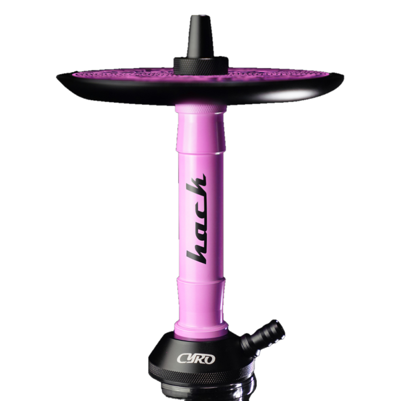 Cachimba Cyro Hack: 48 cm, acero inoxidable | Bengala Spain