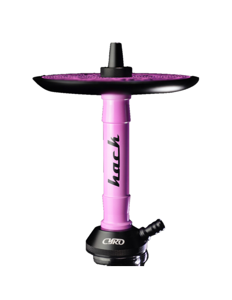 Cachimba Cyro Hack: 48 cm, acero inoxidable | Bengala Spain