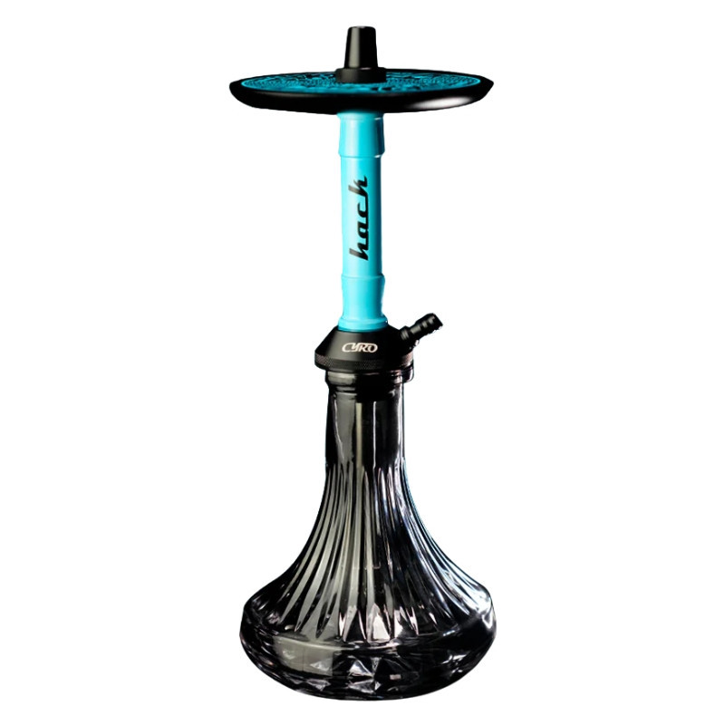 Cachimba Cyro Hack: 48 cm, acero inoxidable | Bengala Spain