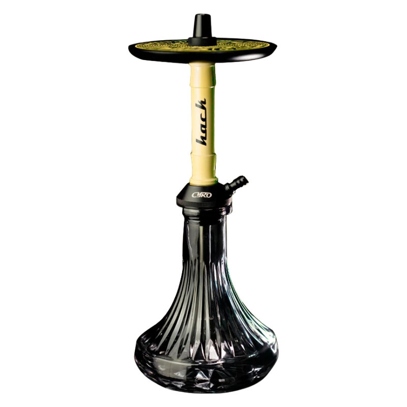 Cachimba Cyro Hack: 48 cm, acero inoxidable | Bengala Spain