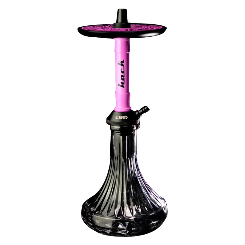 Cachimba Cyro Hack: 48 cm, acero inoxidable | Bengala Spain