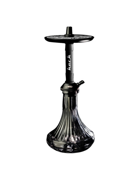 Cachimba Cyro Hack: 48 cm, acero inoxidable | Bengala Spain