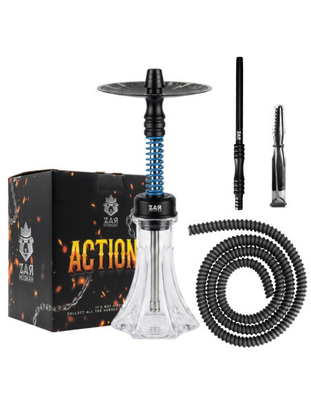 Cachimba Zar Action: 6 colores premium | Bengala Spain