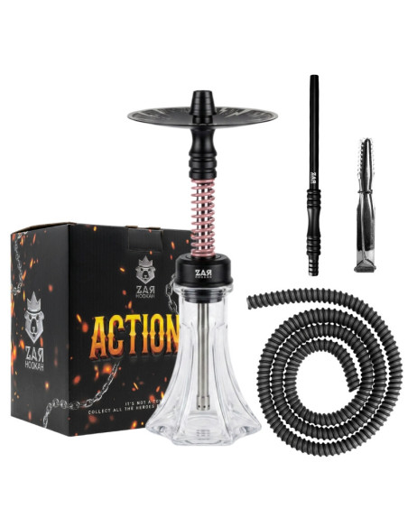 Cachimba Zar Action: 6 colores premium | Bengala Spain